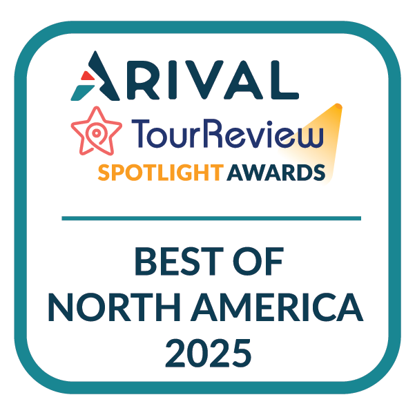 2025 Arival TourReview Spotlight Award — Top 10 Tour Operator, North America